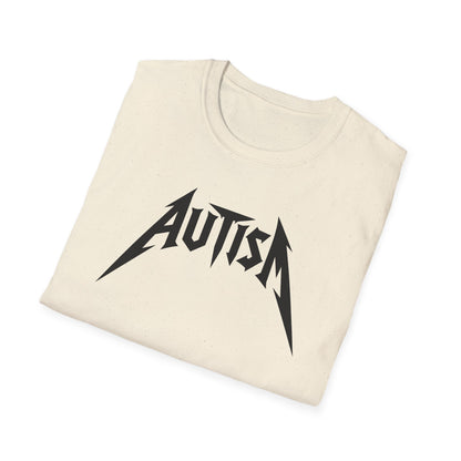 Autism Heavy Metal Band Parody Funny T-Shirt