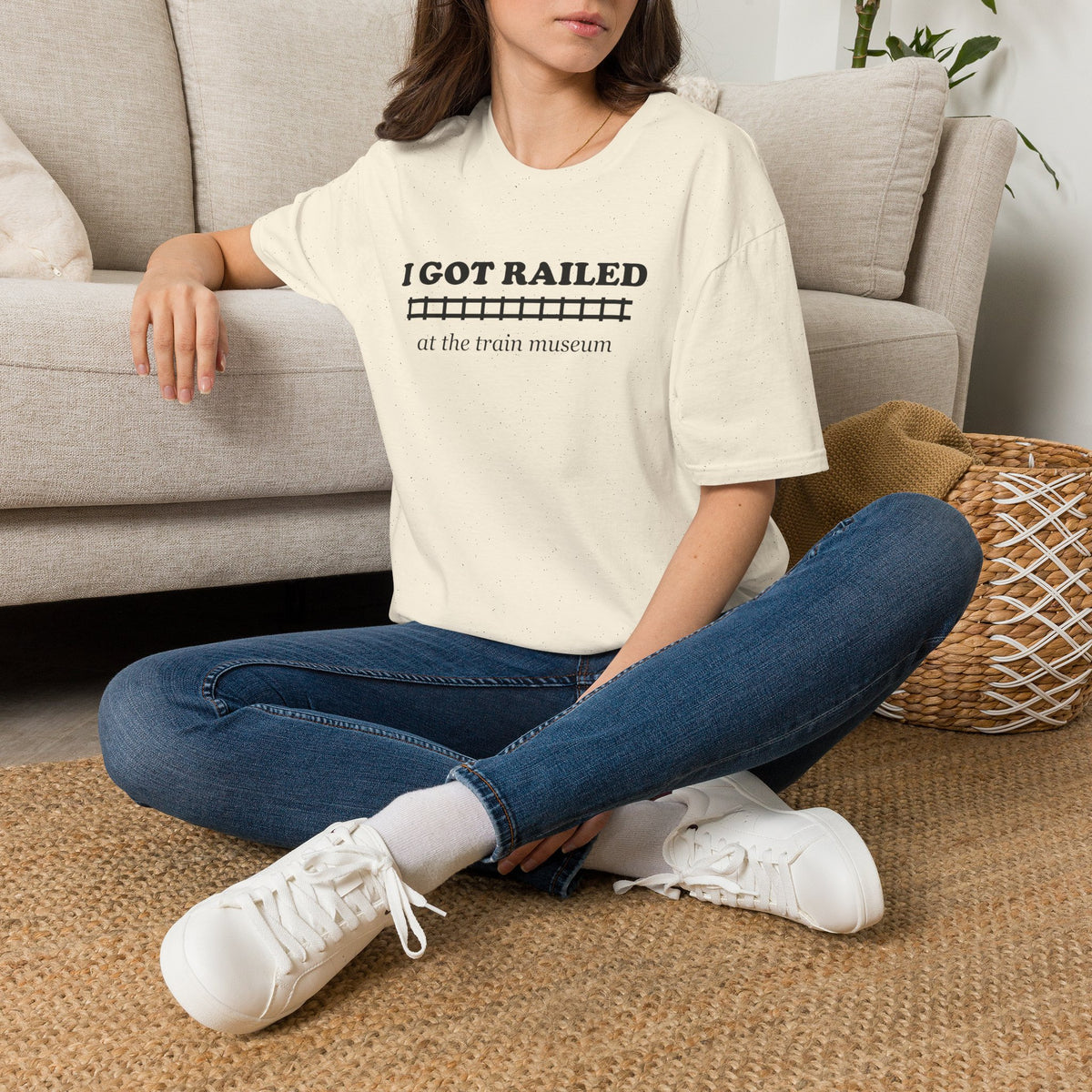 I Got Railed at the Train Museum Funny Train T-Shirt