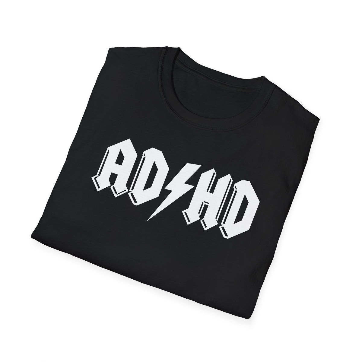 AD/HD Hard Rock Band Parody Funny ADHD T-Shirt
