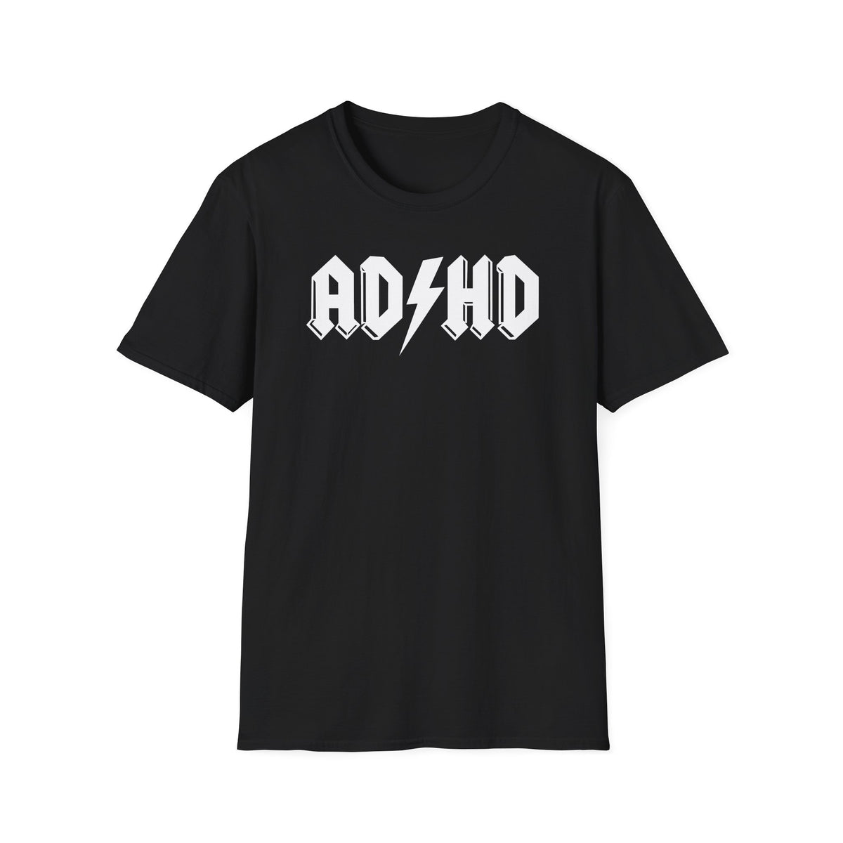 AD/HD Hard Rock Band Parody Funny ADHD T-Shirt