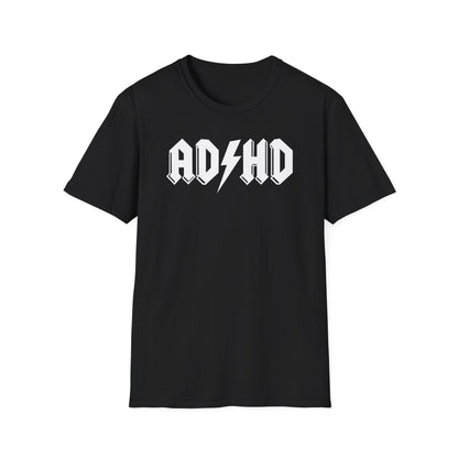 AD/HD Hard Rock Band Parody Funny ADHD T-Shirt
