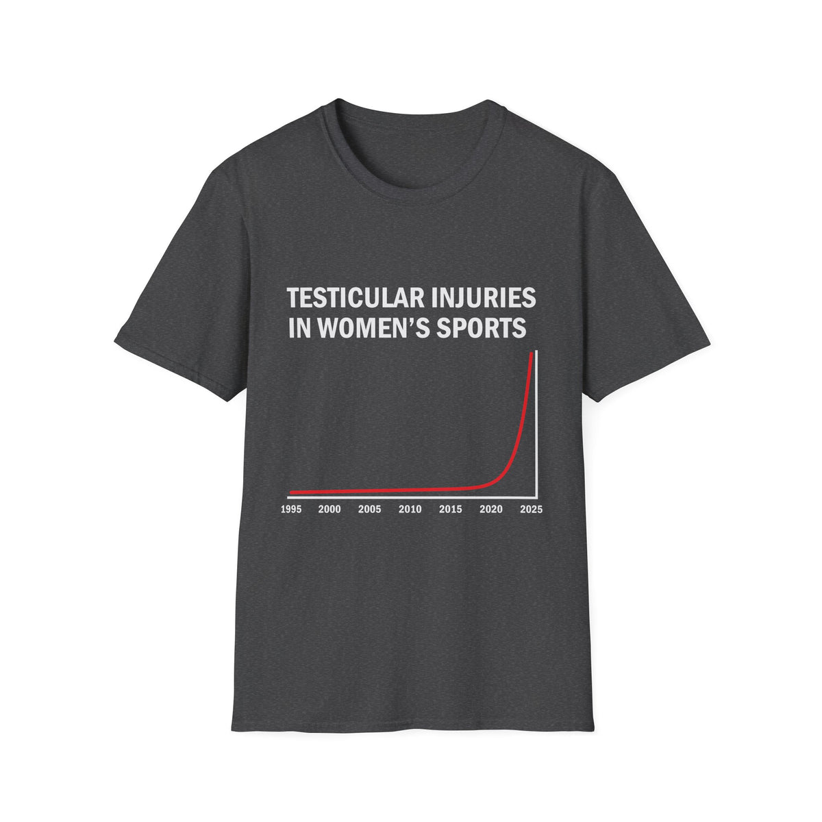 Testicular Injuries in Women's Sports Funny T-Shirt