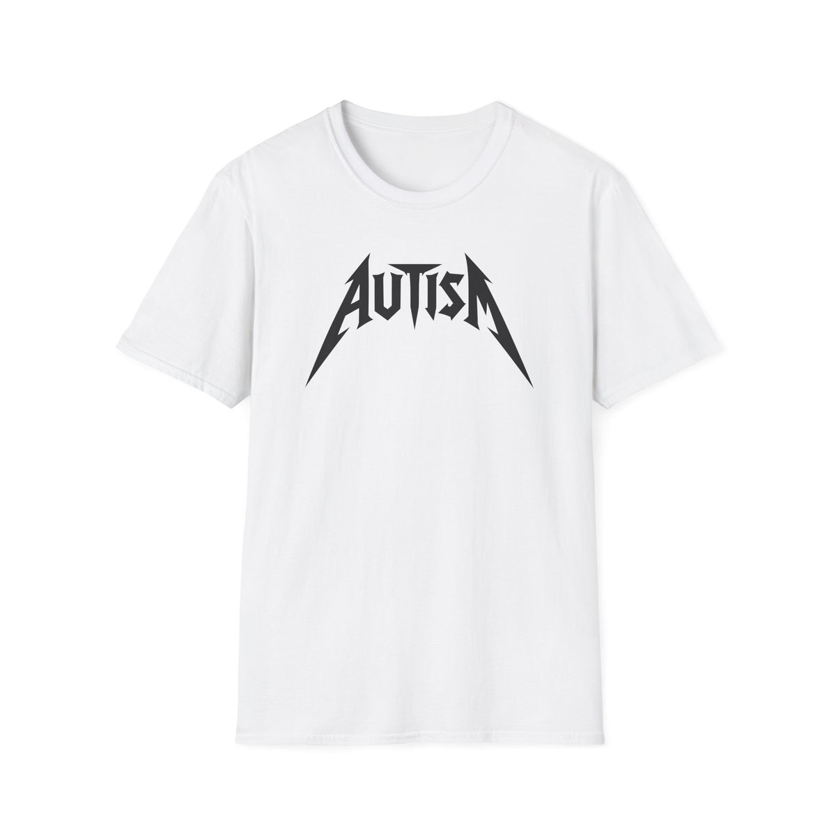 Autism Heavy Metal Band Parody Funny T-Shirt