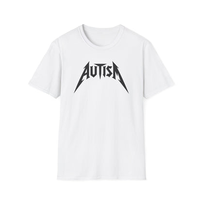 Autism Heavy Metal Band Parody Funny T-Shirt