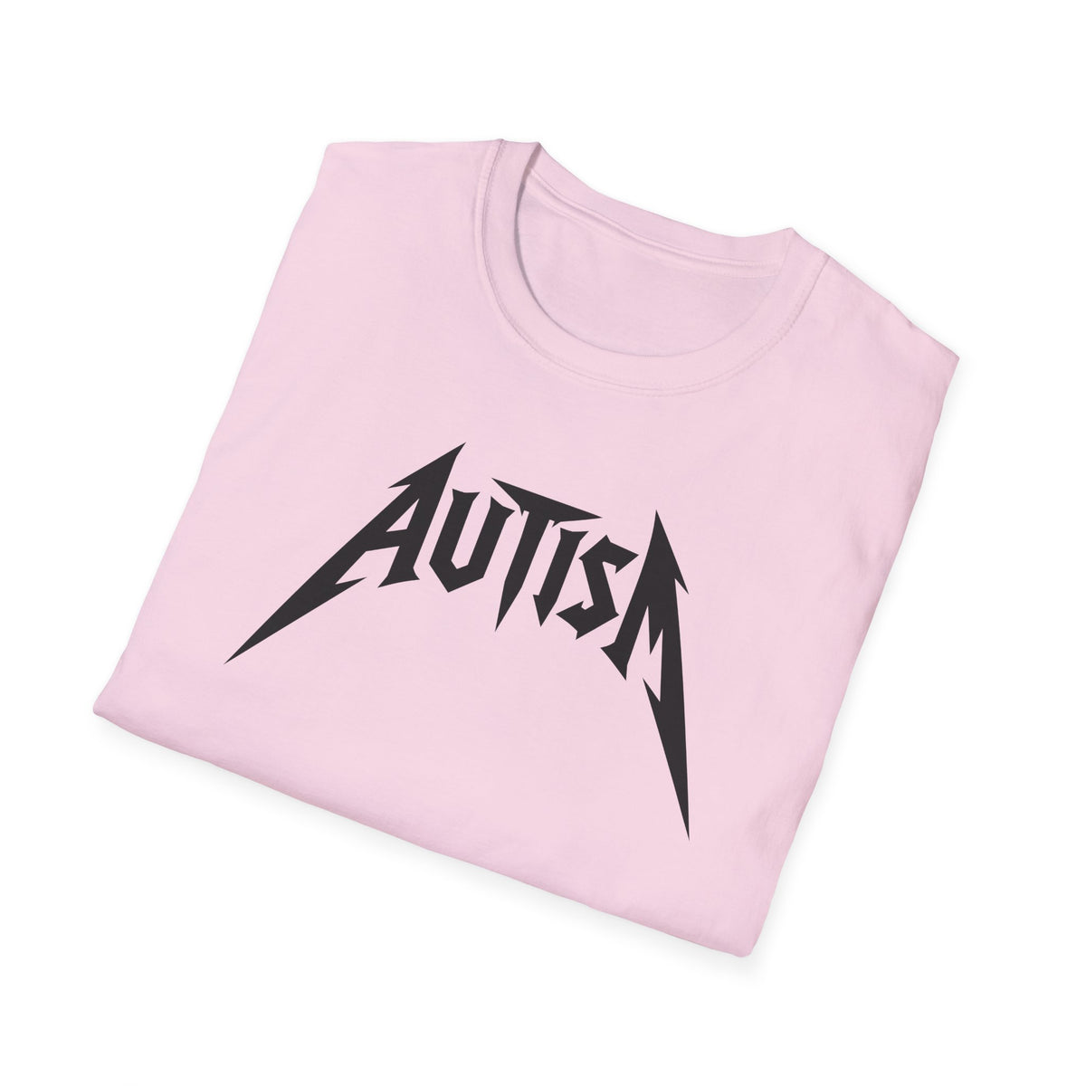 Autism Heavy Metal Band Parody Funny T-Shirt