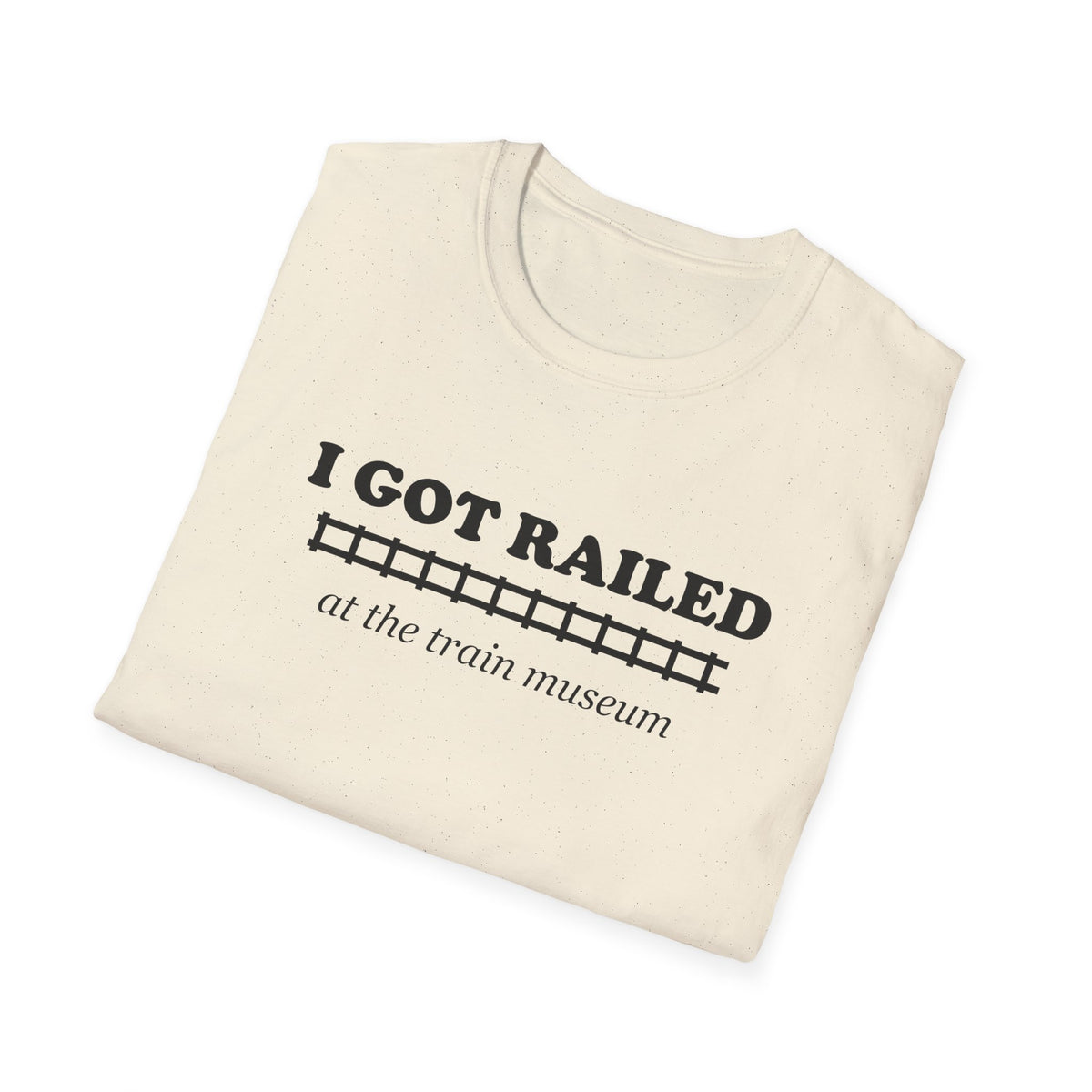 I Got Railed at the Train Museum Funny Train T-Shirt