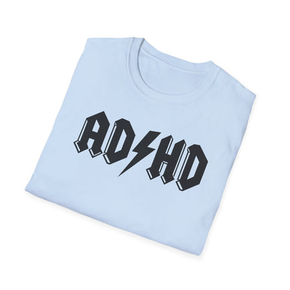 AD/HD Hard Rock Band Parody Funny ADHD T-Shirt