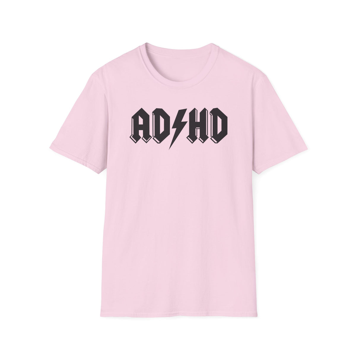 AD/HD Hard Rock Band Parody Funny ADHD T-Shirt