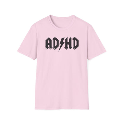 AD/HD Hard Rock Band Parody Funny ADHD T-Shirt