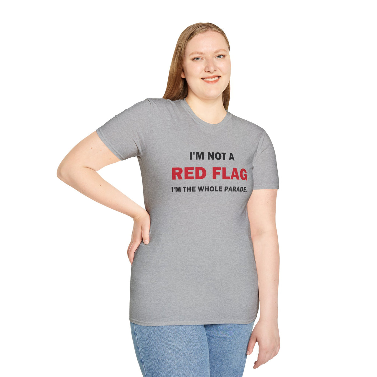 I'm Not a Red Flag I'm the Whole Parade Funny T-Shirt