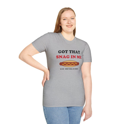 Got That Snag in Me Funny Aussie Sausage Sizzle T-Shirt