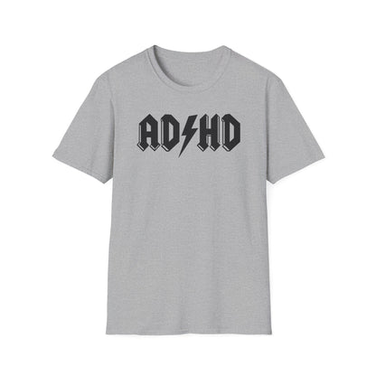 AD/HD Hard Rock Band Parody Funny ADHD T-Shirt