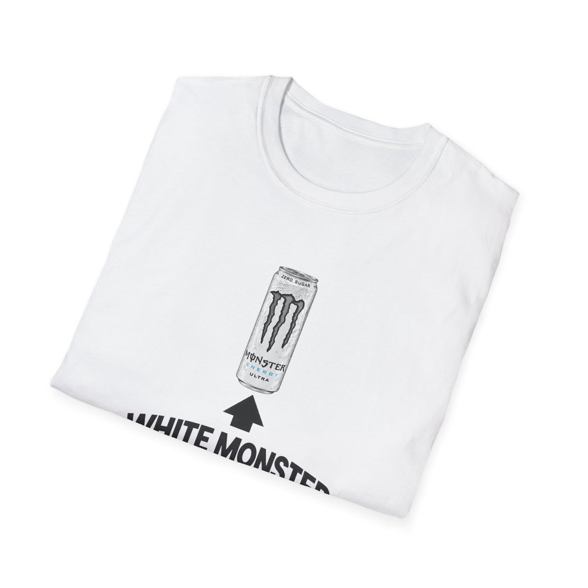 White Monster: Personality in a Can Tee